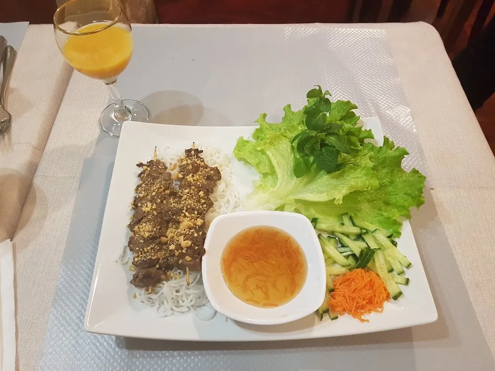 Brochette de Boeuf À la Citronnelle