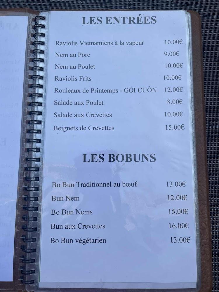 Ha Long Baie - Menu Image 3